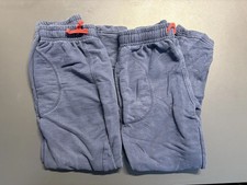 Frugi Kids Long Sweatpants 7-8yrs - Set of 2 Navy Blue
