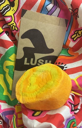Lush swirly pumpkin bubble - lush, bar