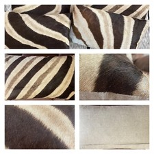 GENUINE ZEBRA HIDE SKIN