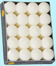 20 x unscented votive candles