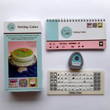 Provo Craft Cricut Cake Cartridge - Holiday Cakes Used