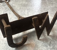 Vintage Wrought Iron Branding