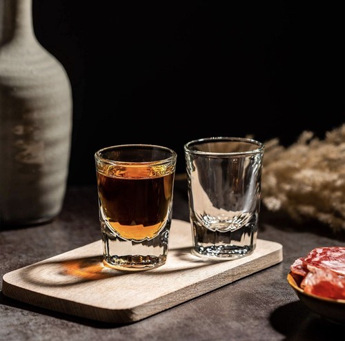 Libbey fluted whiskey shot - fluted,