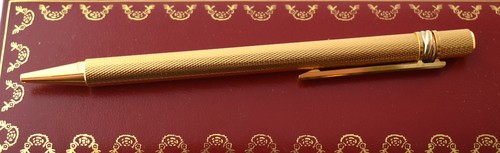 Vtg cartier ballpoint pen - cartier,