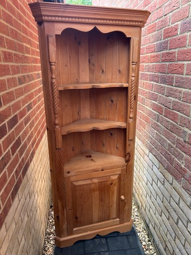 Used pine corner unit - , with