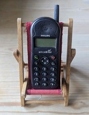 Philips TCD 128/BA - Vintage GSM Phone - BT Cellnet - Untested - With Stand