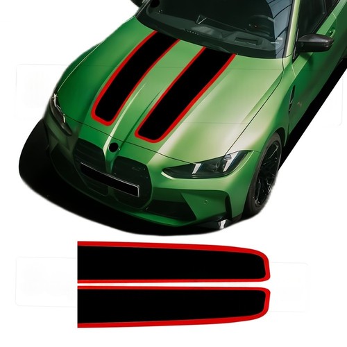 Car hood bonnet - bonnet, stripes
