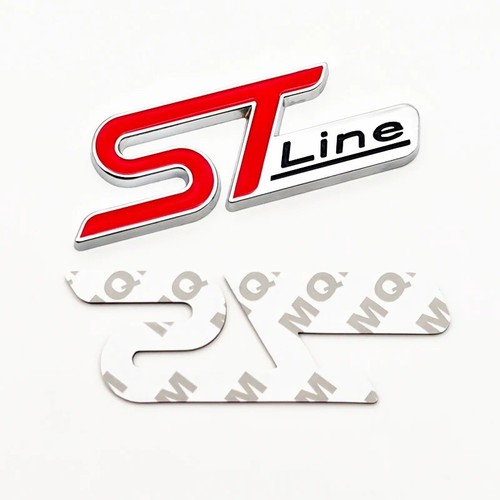 Silver red line metal - st,