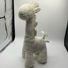 M&S Cream Giraffe Soft Plush