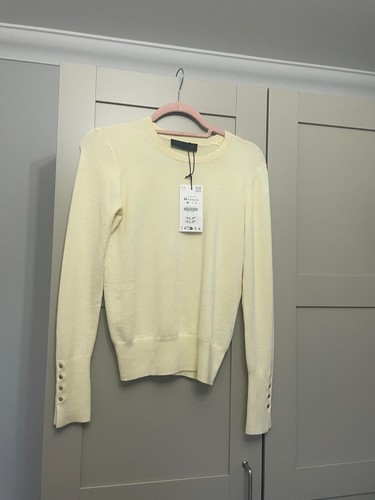 Zara lemon yellow jumper - lemon/yellow, with