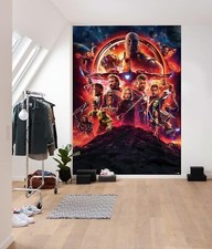 Komar Marvel Photo Wallpaper Avengers Infinity War Movie Poster - Size 184 x 254