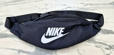 Nike Heritage Waist Bag Bum bag Cross Body Bag - Black White Street Wear