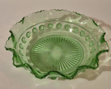 Davidson Glass Dish Green