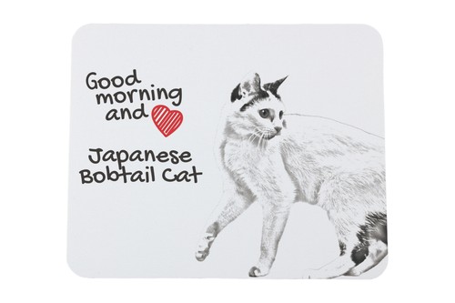 Japanese bobtail mouse pad