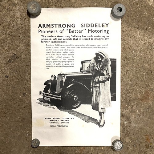 Armstrong siddeley car - armstrong,