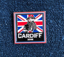 Speedway badge Grand Prix Cardiff 2018 ref. 11