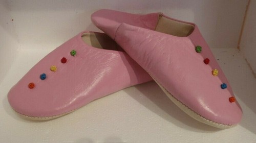 Moroccan soft leather slippers - soft,