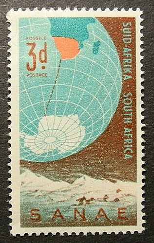 South africa 1959 sg178 - south, 3d