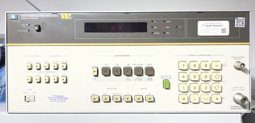 8901a modulation analyzer - hp,