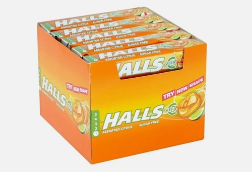 Halls sugar free - halls,