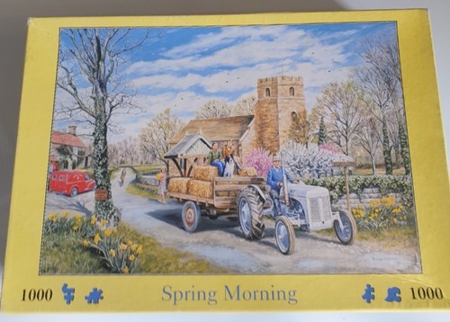 Hop 1000 piece jigsaw used - piece, "