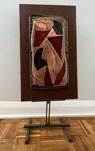 Midcentury abstract cubist - ~,
