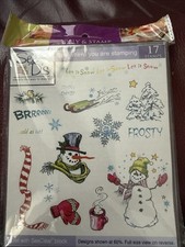 Assorted Rubber Stamps Xmas