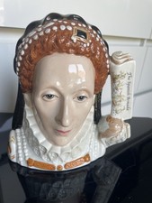 Ltd Edition Royal Doulton Queen Elizabeth 1  Toby Jug. No 0183 With Certificate