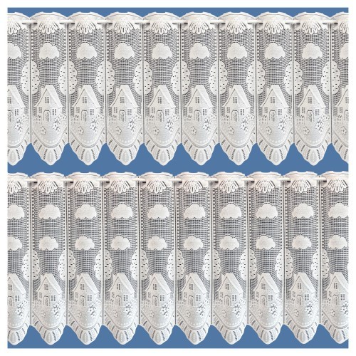 Farmhouse white cafe net - farmhouse,