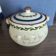 Watcombe Motto Ware Biscuit