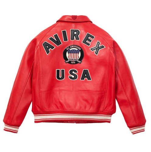Avirex men real leather - avirex,