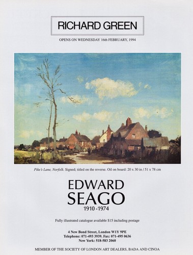 Edward seago art gallery - edward,