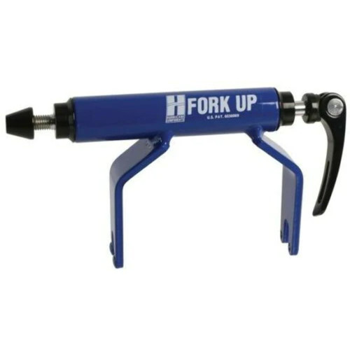 Hurricane fork bike rack - fork-up,