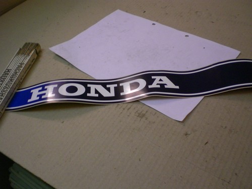 Honda cb250n cb400n tank strip - honda,