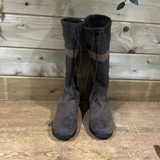 Toggi Canyon Brown Leather Riding Country Boots Size 7 EU 40