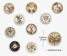 50 x Antique Clock Faces