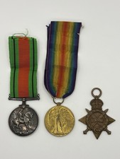 Trio WW1 Medals- 1914-15 Star