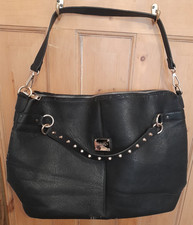 Women's Black Faux Leather