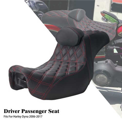 Red stitching seat driver - seat,