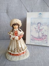 The Leonardo Collection SNOW PRINCESS Figurine By Christine Haworth Paint Box