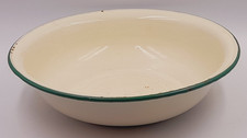 Large vtg french enamel metal - large,