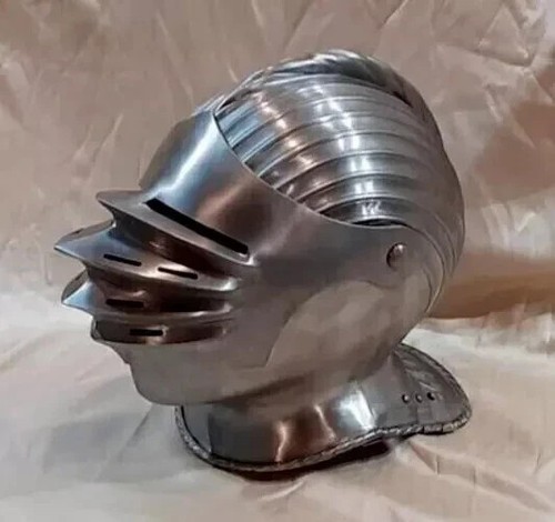 Medieval close helmet armor - close,