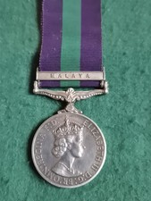 General Service Medal GSM Malaya SIGMN  R.J. DUTNALL 22789009