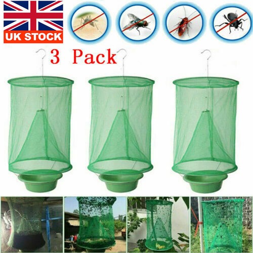 Reusable ranch fly traps - reusable,