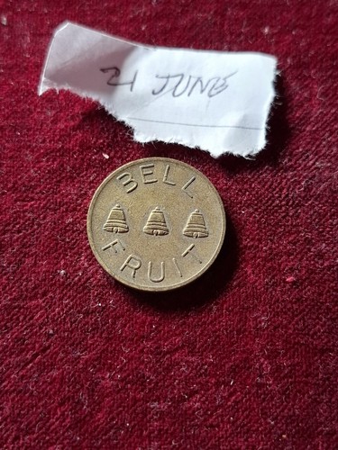 Old bellfruit 20p token - old,