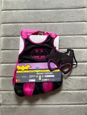 Batgirl Costume + Mask age 3-4