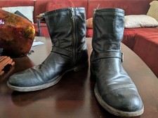 Frye Men Biker Boots With