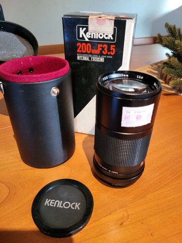 Kenlock 200mm for canon - 200mm, f:3.5