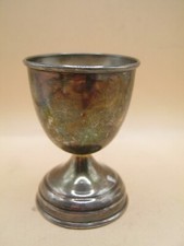 Vintage Continetal Silver Egg