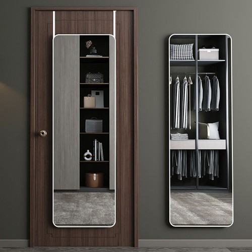 Large over the door mirror - door,